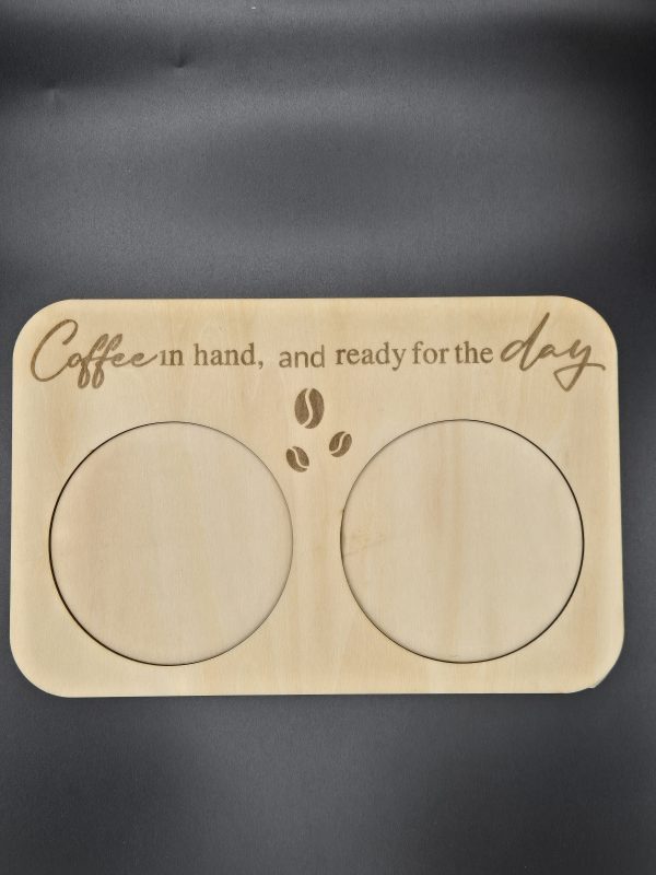 Novelty snack and drink tray, design 3