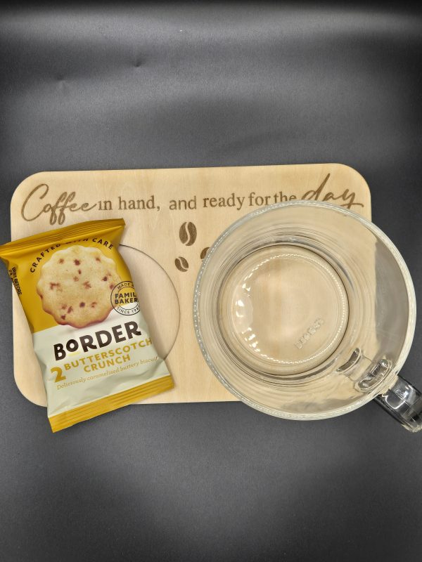 Novelty snack and drink tray, design 3