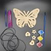 DIY Butterfly Wind Chime Kit Contents Contents of DIT decorate your own butterfly wind chime kit