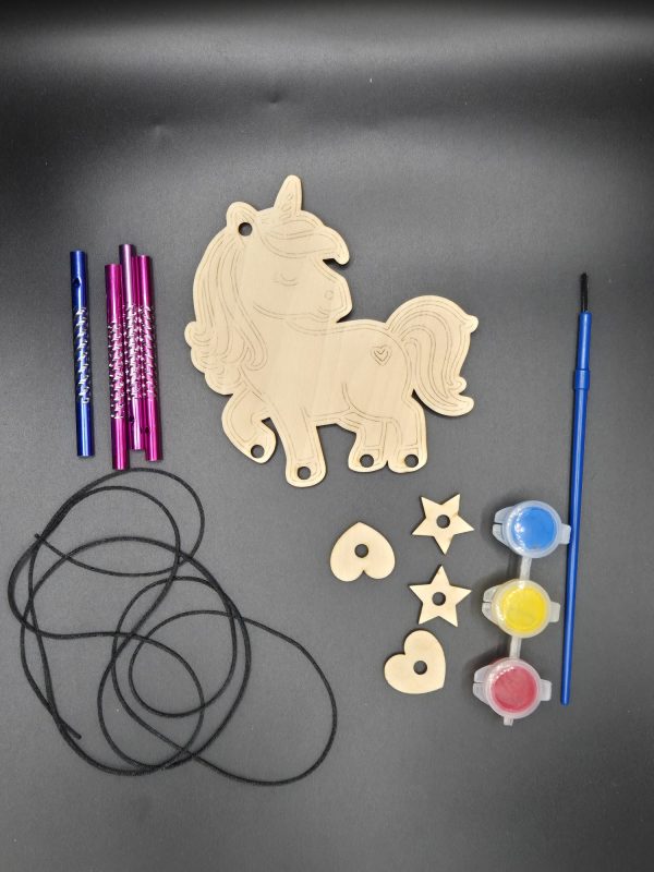 DIY decorate your own Unicorn kit contents