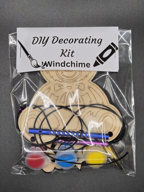 DIY teddy wind chime kit