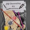 DIY decorate your own spaceship wind chime