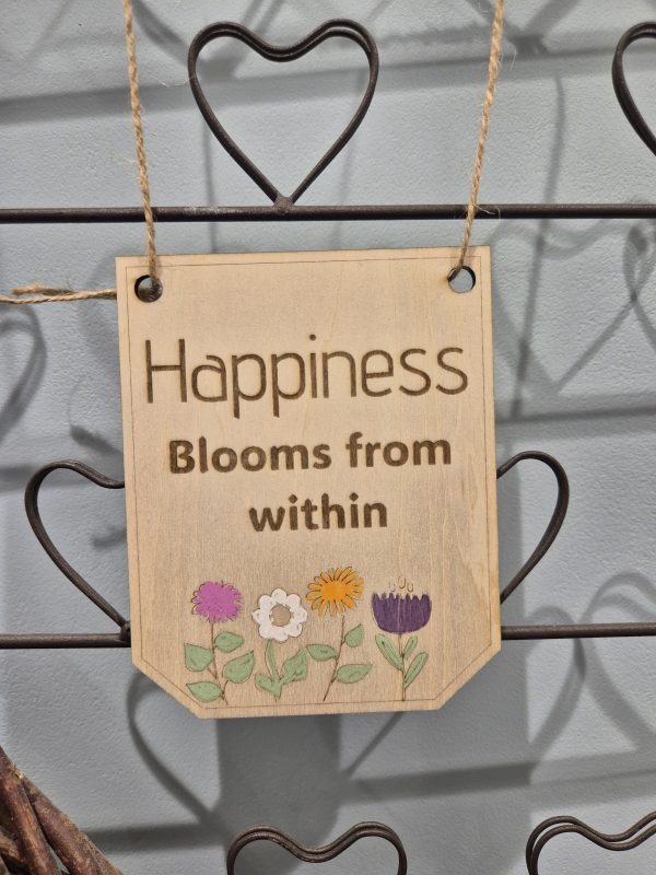 wooden plaque, design 7