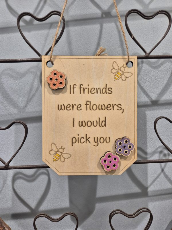 wooden plaque, design 6