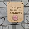 wooden plaque, design 5